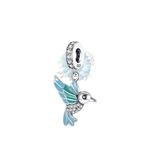 Hummingbird dangle charm