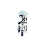 Moon and star dreamcatcher charm