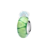 Triangle pattern glass murano charm