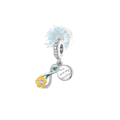 You are my sunshine infinity charm You are my sunshine infinity charm