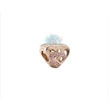 Triple heart charm