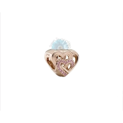 Triple heart charm Triple heart charm