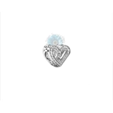 Freehand heart charm