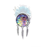Mermaid scale dreamcatcher charm