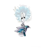 Life is sweet hummingbird charm