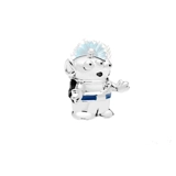Alien silver charm