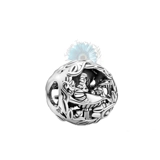 Alice and the caterpillar charm