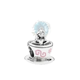 Alice in a teacup charm