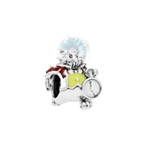 White rabbit charm