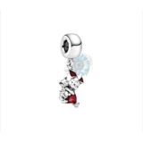 Cuddling piglet charm
