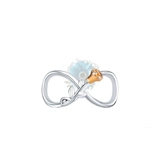 Rose infinity charm