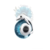 Murano glass dolphin charm