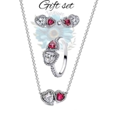 Double heart gift set
