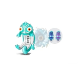 Wrap around chameleon charm