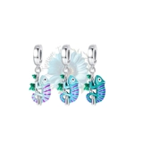 Hanging chameleon charm