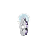 Flat flower charm