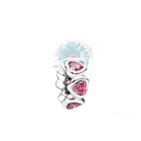 Jewelled heart charm