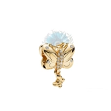 Gold butterfly charm