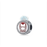 Ironman round charm