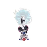 Stitch with Mickey ears charm