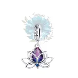 Lotus flower dangle charm Lotus flower dangle charm