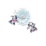Stitch and angle stud earrings Stitch and angle stud earrings