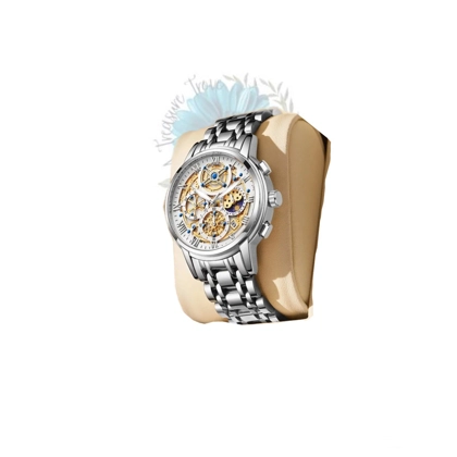 Lige stainless steal watch