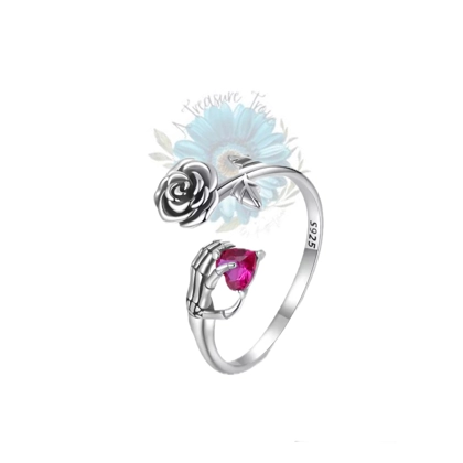 Skeleton rose ring Skeleton rose ring