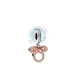 Minnie silhouette mum charm