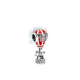 Mickey and Minnie got air balloon charm
