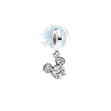 Mickey diamond dangle charm