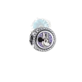 Minnie round face charm