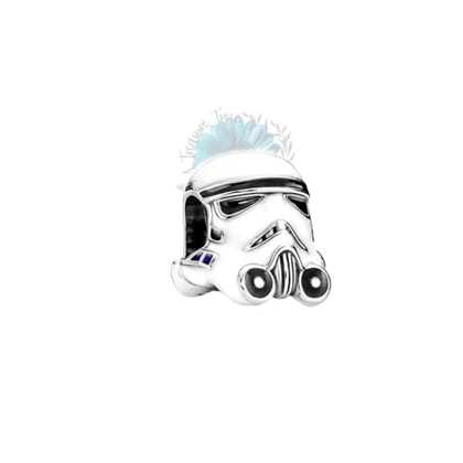 Storm trooper helmet charm Storm trooper helmet charm