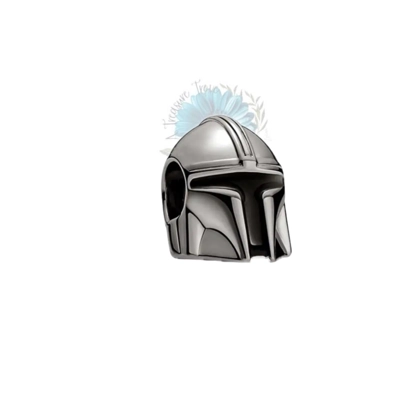 Mandolorian helmet charm Mandolorian helmet charm