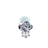Cloud and swallow charm