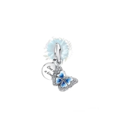 One of a kind butterfly charm