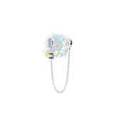 Bee and daisy safety chain