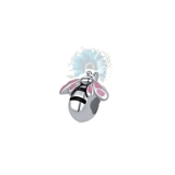 Honey bee charm