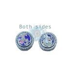 Round White rabbit charm