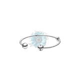 Shooting star open charm bangle