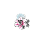 Pink lily charm