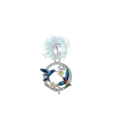 Double hummingbird charm