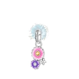 Three flower charm