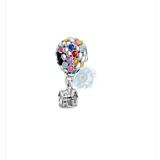 House and balloon charm