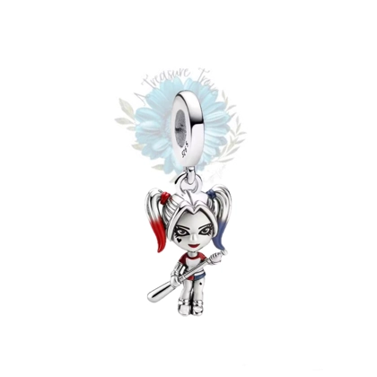 Harley Quinn charm