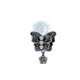 Black butterfly charm