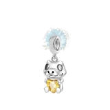 Alligator gem charm