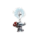 Stitch roses charm