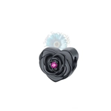 Black rose charm