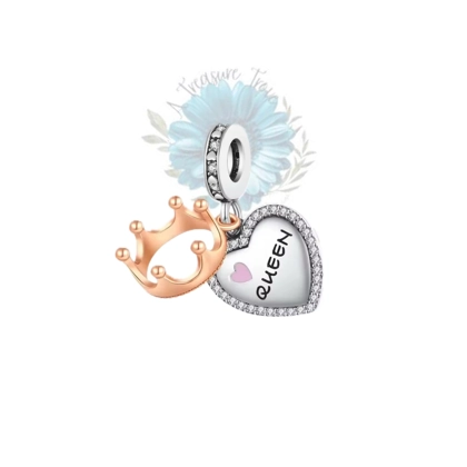 Crown gueen charm